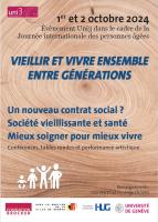 Vieillir et vivre ensemble entre générations