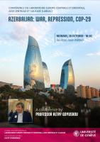 Azerbaijan: War, Repression, Cop-29