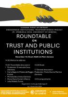 Roundtable on Trust in Public Institutions