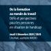 De la formation au monde du travail: défis et perspectives pour les personnes en situation de handicap