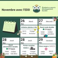 Novembre avec l'EDD