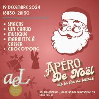Apéro de Noël des lettres 