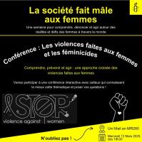 Les violences faites aux femmes et les féminicides : comprendre, prévenir et agir