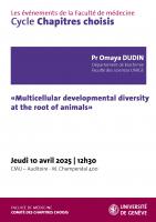 «Multicellular developmental diversity at the root of animals»