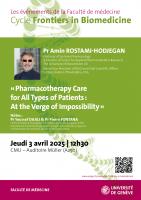 Frontiers in Biomedicine: Pr Amin Rostami-Hodjegan