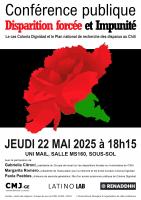 Disparition forcée et Impunité. Le cas Colonia Dignidad et le Plan national de recherche des disparus au Chili