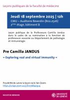 «Exploring real and virtual immunity»
