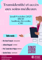 Transidentité et accès aux soins médicaux