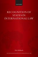 Book Launch: Recognition of States in International Law