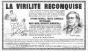 Exposition « La virilité en question: remèdes et appareils contre les pertes séminales nocturnes (XVIIIe-XXIe siècles) »