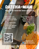 Datcha-Miam, repas prix-libre !