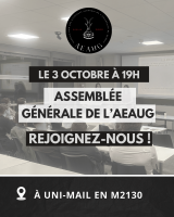 Assemblée Générale de l’AEAUG