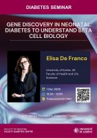 Gene discovery in neonatal diabetes to understand beta cell biology