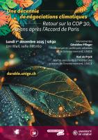 Une décennie de négociations climatiques : retour sur la COP 30, 10 ans après l’Accord de Paris