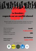 Le Soudan: regards sur un conflit silencé