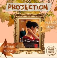 Projection de "La Délicatesse", adaptation du roman de Foenkinos