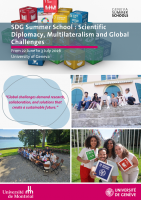 SDG Summer School: Scientific Diplomacy, Multilateralism and Global Challenges