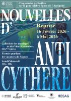 Nouvelles d'Anticythère - Cinq années de fouilles sur la plus célèbre épave de l’Antiquité - Prolongation !