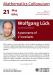 A panorama of L^2-invariants (Wolfgang LÜCK, University of Bonn)