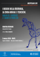 "Arcipelago Levi": quarto appuntamento - 5 marzo 2026