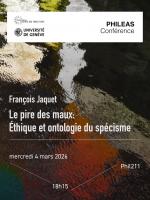 Le pire des maux: Éthique et ontologie du spécisme
