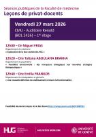 Leçons de privat-docents