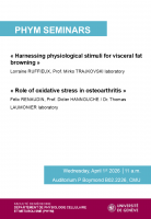 "Harnessing physiological stimuli for visceral fat browning" & "Role of oxidative stress in osteoarthritis"
