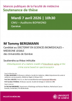 Thèse doctorale de M. Tommy Bergmann